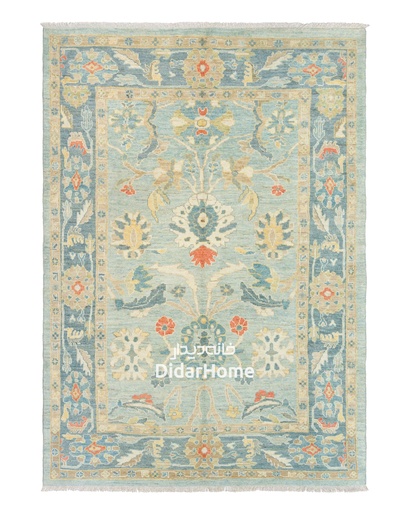 [52061649] فرش دستباف سلطان آباد طرح افشان شش متری (زیگلر محل)