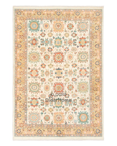 [62061856] فرش دستباف سلطان آباد طرح افشان شش متری (زیگلر محل)