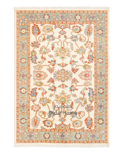 [62041861] فرش دستباف سلطان آباد طرح افشان چهار متری (زیگلر محل)