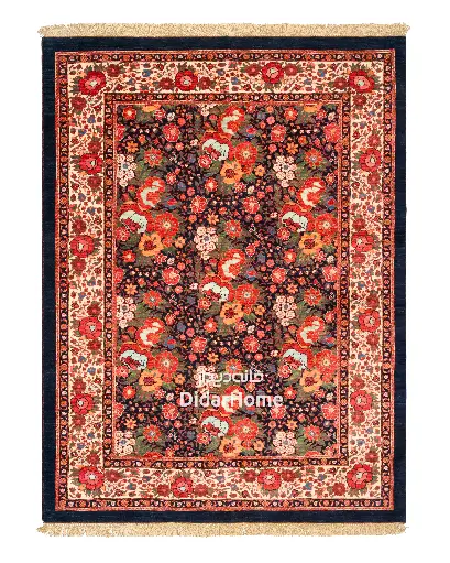 [92047661] فرش دستباف بیجار طرح افشان ۴/۴۲ متری