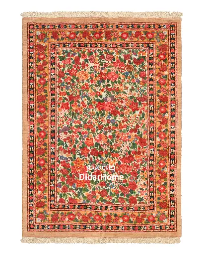 [62047676] فرش دستباف بیجار طرح هزارگل ۴/۰۴ متری