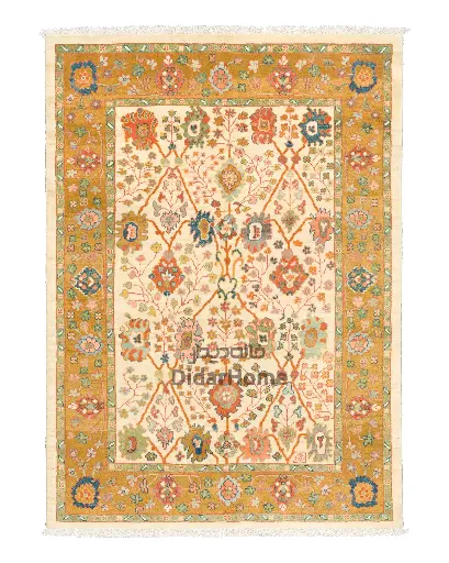 [62041897] فرش دستباف سلطان آباد طرح افشان ۴/۳۸ متری (زیگلر محل)