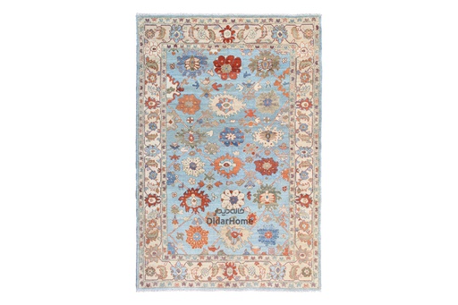 [52041116] فرش دستباف سلطان آباد طرح افشان چهار متری