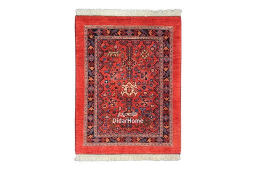 [12011142] فرش دستباف قشقایی طرح افشان ذرع و نیم