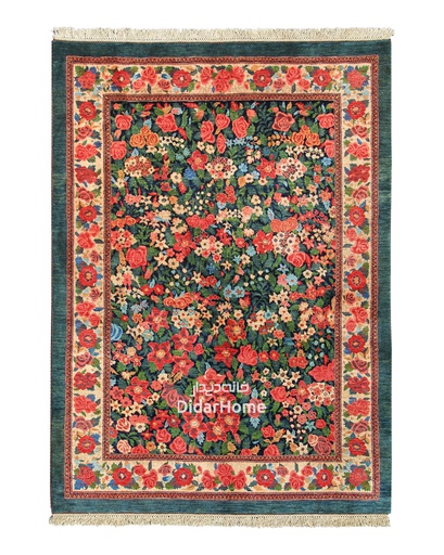 [42036862] فرش دستباف بیجار طرح افشان سه متری
