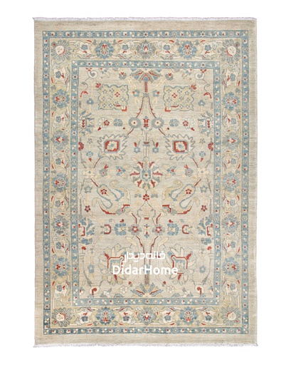 [72063893] فرش دستباف سلطان آباد طرح افشان شش متری