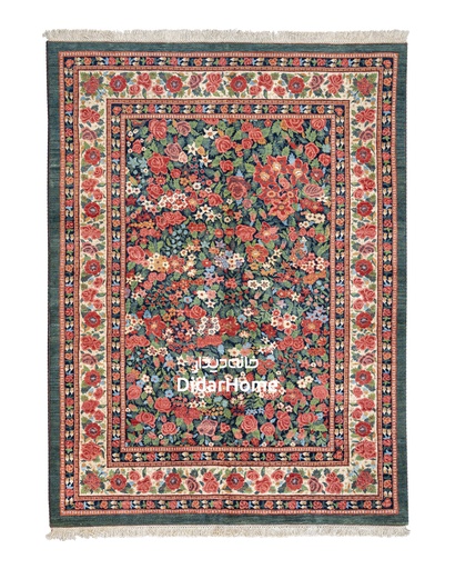 [42036844] فرش دستباف بیجار طرح افشان چهار متری