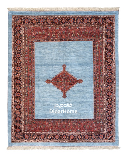 [51047014] فرش دستباف قشقایی طرح ترنجی چهار متری