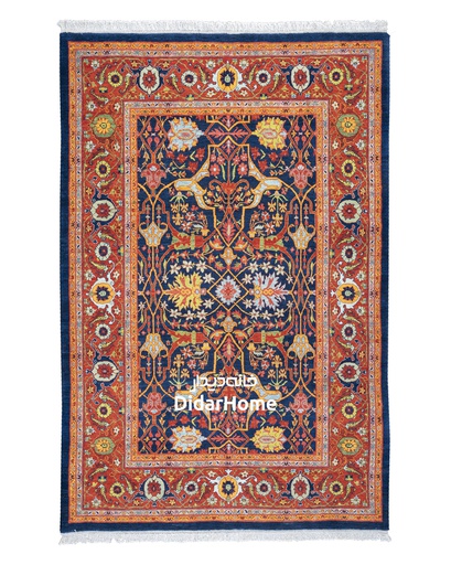 [92061245] فرش دستباف گروس طرح افشان شش متری