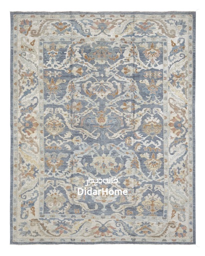 [52181160] فرش دستباف سلطان آباد طرح افشان هجده متری (زیگلر محل)