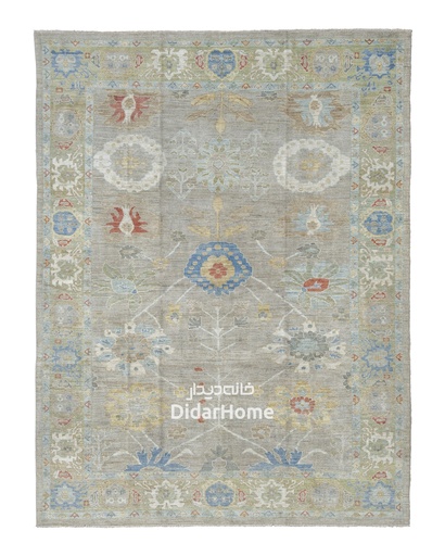 [72131211] فرش دستباف سلطان آباد طرح افشان سیزده متری