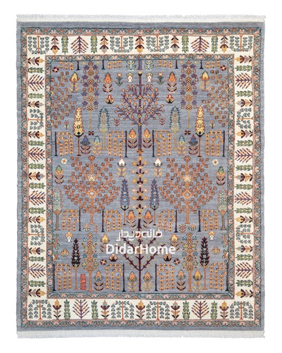 [72030417] فرش دستباف قشقایی طرح افشان سه متری